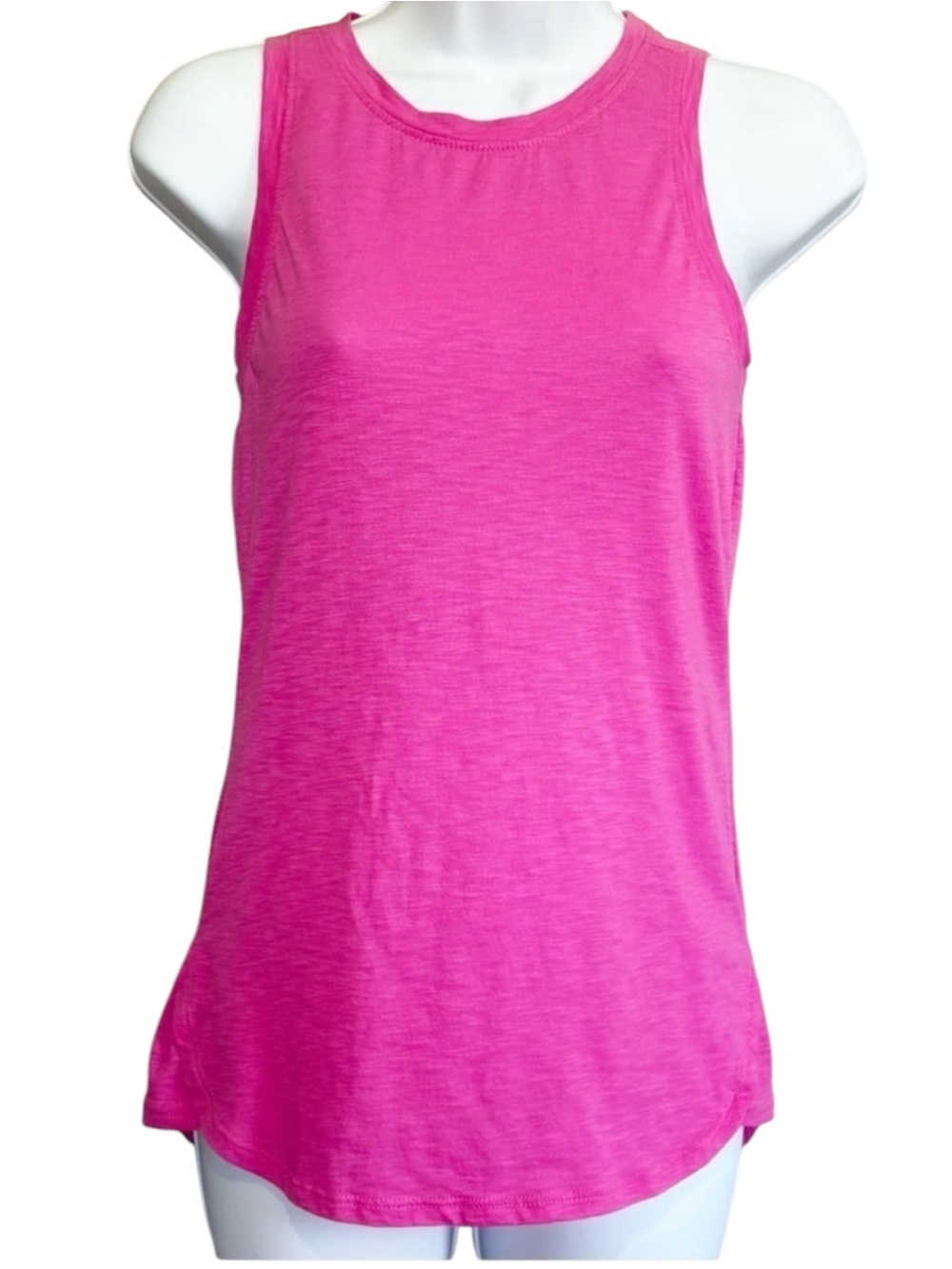ATHLETA Pink Sleeveless Tank Top XXS Loose Fit Athletic Workout Yoga Shirt